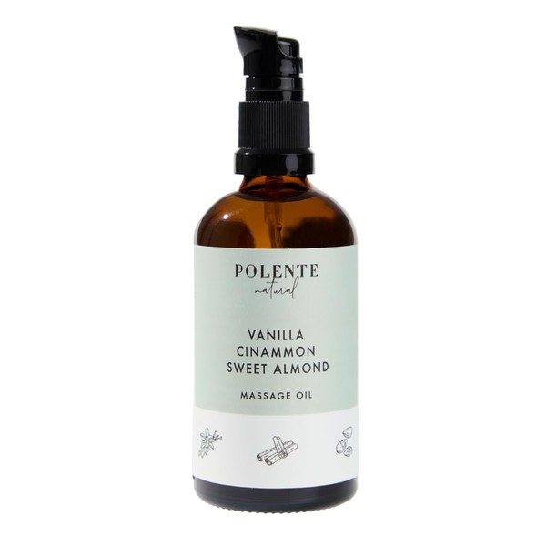 Polente Natural - Tarçın & Vanilya Enerji Verici Masaj Yağı
