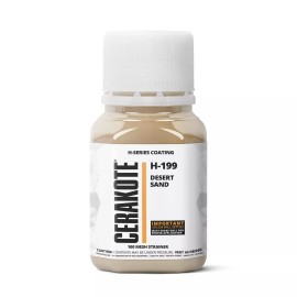 CERAKOTE® H-SERIES Oven Cure Coating with Part B H-199 Desert Sand (16oz)