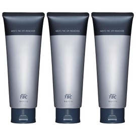 TBC Men's TBC Epi Remover II, 7.1 oz (200 g), Set of 3, For Men, Hair Removal Cream, Spatula Included, Easy, Unwanted Hair Care, Hair Removal, Moisturizing Ingredients, Arms, Legs, Shins