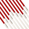 Red and White Mizuhiki Set of 5, 17.7 inches (45