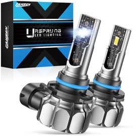 FAHREN H10/9145/9140 LED Driving Fog Light Bulbs, 18000LM Brighter Fanless, 6500K Cool White Driving Fog Lights, Play and Plug, Halogen Replacement Bulbs for Cars, Trucks, SUVs (Pack of 2)