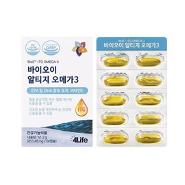 4life 4Life BioE Altige Omega 3 60 Capsules / 4life 포라이프 바이오이 알티지 오메가3 60캡슐