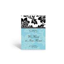 Stonehouse Collection Moving Cards - New Address Note Cards - 10 Boxed Change of Address Cards & Envelopes - USA Made (Elegant)