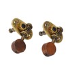 4 Pcs Ukulele Tuning Peg 2R 2L Metal Rosewood Elegant