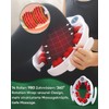 Cellulite Massager with Handle, Manual, Skin Firming and Smoothing, Red