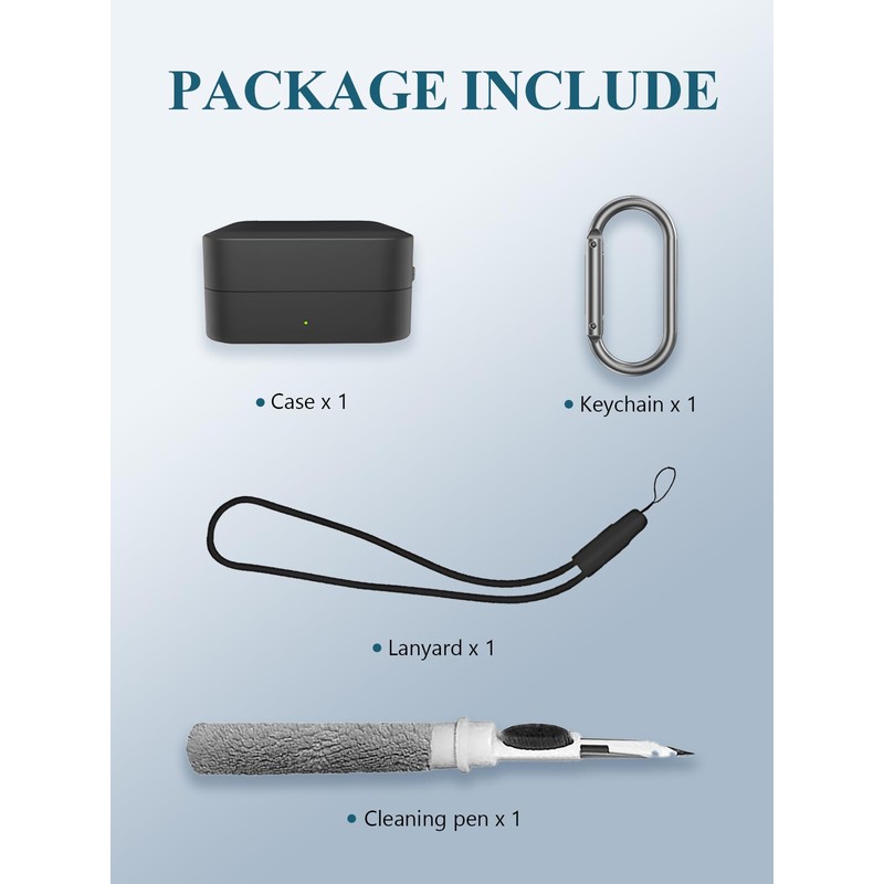 Case for Timekettle W4 Pro AI Interpreter Earbuds, WUNIAK Soft
