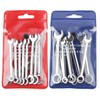 Bestgle 20Pcs Mini Wrench Set, Metric SAE Open Box End
