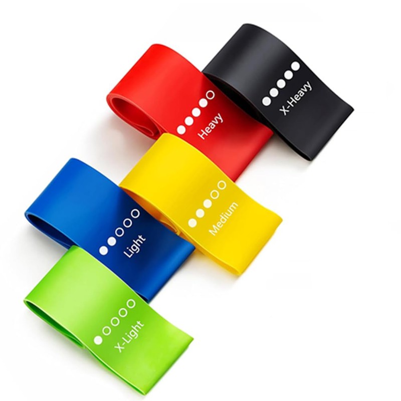 Ram® Resistance Bands For Men And Women 5 Different Level