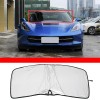 Nicecar88 For Corvette C7 2014-19 Windshield Sunshade Sunshade Anti-UV Sun