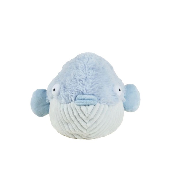 Warmies Plush Pufferfish Microwavable Weighted Teddy with French Lavender Scent,