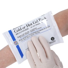 Henry Schein Reusable Hot and Cold Gel Packs, 4" x 6" (4 Pack)