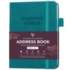 Legend Planner Address Book with Alphabetical Tabs –Telephone Contacts Book