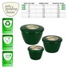 Just Pudding Basins 3 Smaller Sizes in One Set Steam