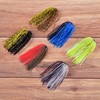 OROOTL Silicone Jig Skirts, 12/24 Bundles Bass Fishing Jig Skirts