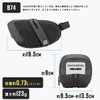 ROCKBROS Saddle Bag, Bicycle Bag, Road Bike, Expandable Capacity, Variable,