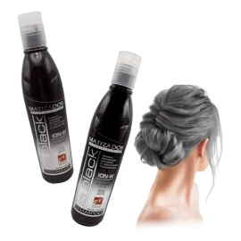 D'Conde Shampoo Matizador Plata Le Black + Tratamiento Para Cabello