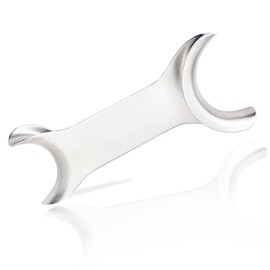 AAProTools Dental Stainless Steel Photo Retractor Orthodontic Cheek Retractor Photography Double Ended (Short)