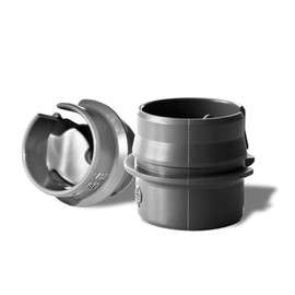 Rack-A-Tiers RapidFire 3/4" Romex Connectors - NM Cable Connector for Electrical Panels, NMSC Connector, Plastic Knockout Connector (50/bag) (RAT750)