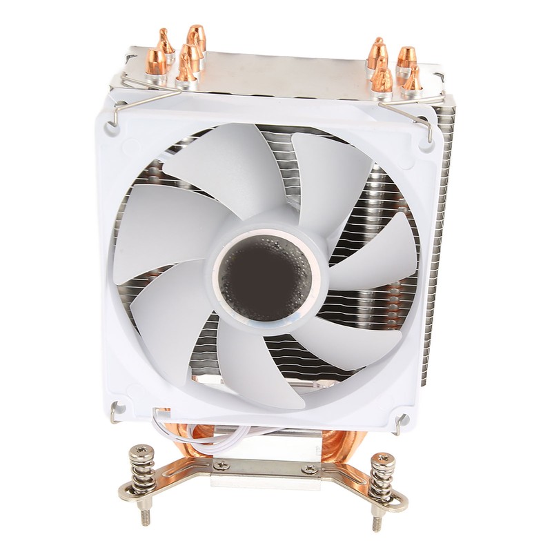 9CM CPU Cooler 6 Copper Heat Pipes Colorful Lighting Effects