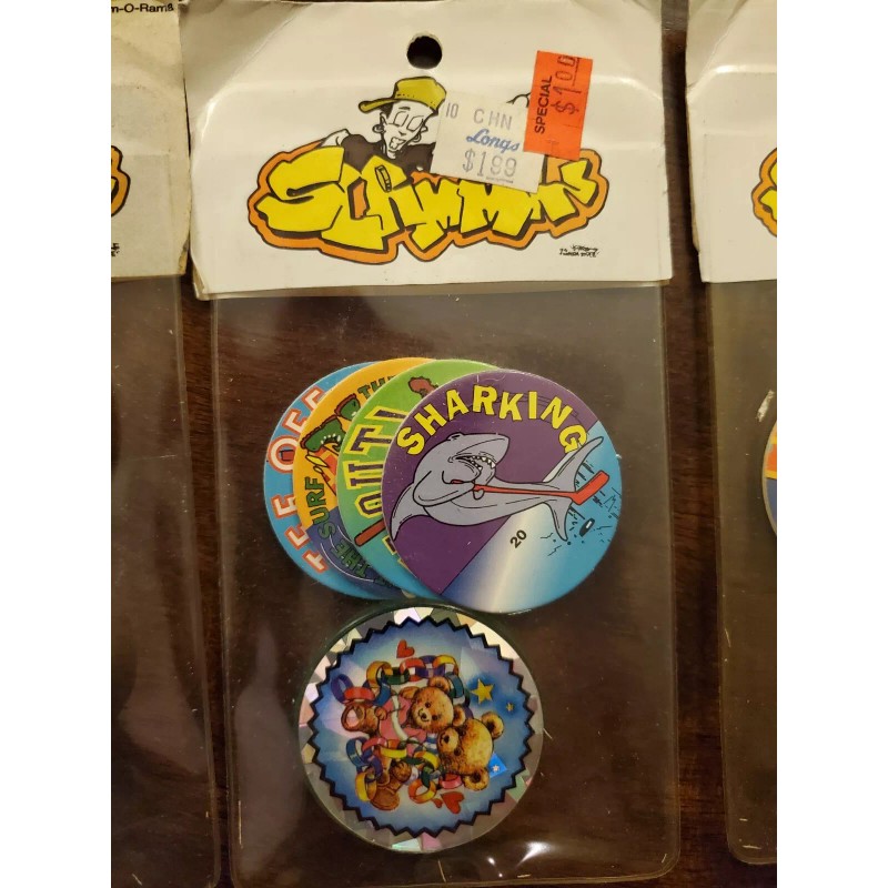 slammiz 1 Pack of Vintage Milk Caps with Vintage Slammer