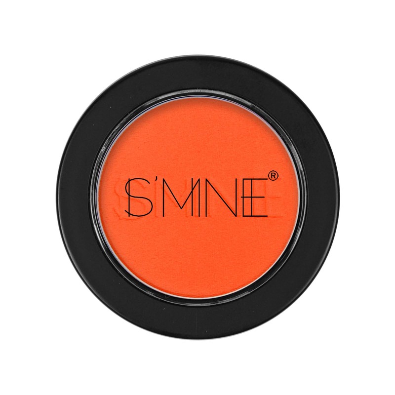 IS'MINE Single Orange Matte Eyeshadow Powder Palette High Pigment, Longwear,