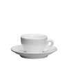 Cilio Porzellan Espressotasse "Roma" weiß, inklusive Untertasse, 1 Stück (1er