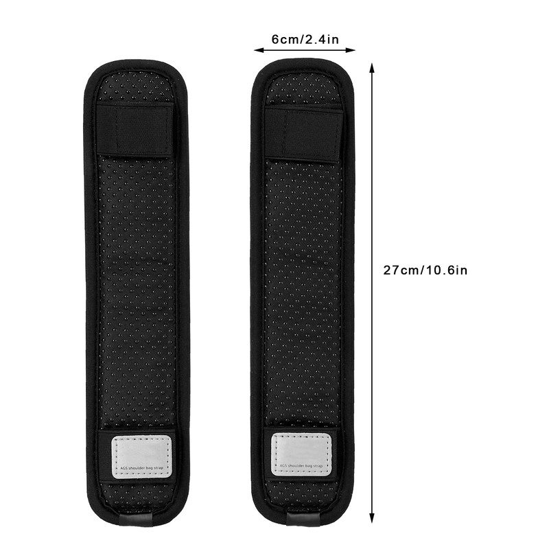 2Pcs Infrared Shoulder Strap Pad Detachable Backpack Decompression Belt Cushion