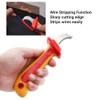 1000V Insulated Dismantling Knife Insulated Electricians Cable Stripping Knives with