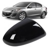 Side Mirror Cover Plastic Weather Resistant Exterior Rearview Mirror Cover