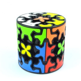 Qiyi Cubo de Engranes Original Rompecabezas para Colección (Cylinder)