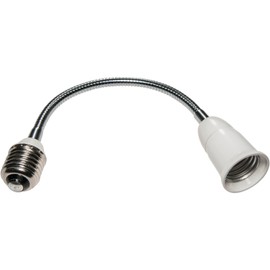 ABI 12-Inch Flexible Socket Extender for Standard US Light Bulbs