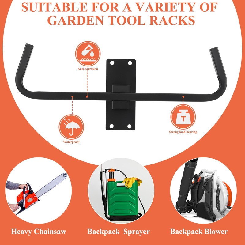 Shimeyao Backpack Sprayer Wall Mount Leaf Blower Hanger Backpack Blower