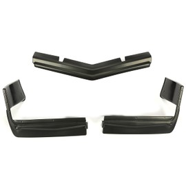 KUAFU Front Bumper Fillers Cover Vehicle Set Compatible with 1979-1985 Buick Riviera Model Cars - Front (3 Pcs)