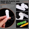 Tanstic Concrete Wall Hooks Invisible Nail Hangers Non-Trace Wall Picture
