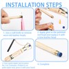 LLXUANKK 25 Pcs Pool Cue Tips and Snooker Cue Replacement