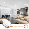 LEDLightsWorld 3 Inch LED Recessed Lighting Dimmable Downlight, 5W (40W