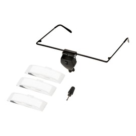 Watch Repair Single Lens Eye Glasses 1.5x / 2.5x / 3.5xMagnifying Magnifier LED Light Loupe