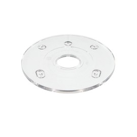 Bosch PR110 Palm Router Subbase - Compatible with RA Threaded Template Guides, Durable Design for Precision Routing