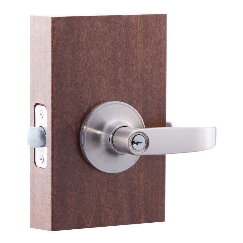 Copper Creek EL1241SS Entry Lever-EL1241SS Door-levers, Satin Nickel