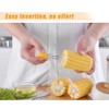 Corn Cob Holders Set, Stainless Steel Corn Skewers for Corn