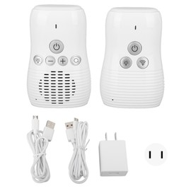 Baby Sound Monitor Wireless Phone App Remote Monitoring Infant Care Two Way Intercom with Night Light