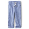 Gymboree,and Toddler Drawstring Linen Pants,Boy That's Blue,5T