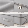 Large Gray Compression Storage Bag for Clothes & Bedding –