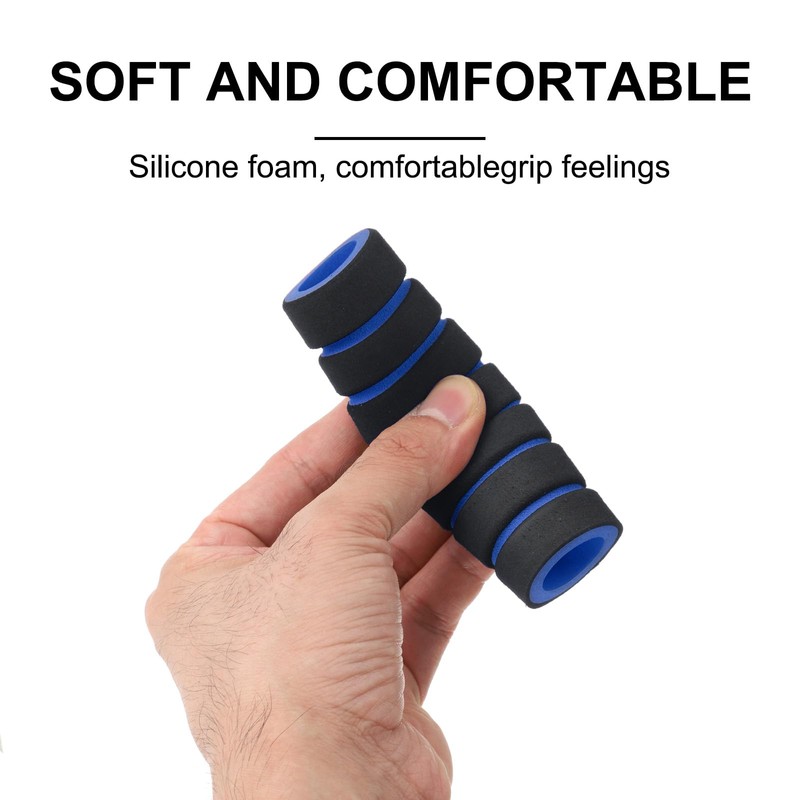 sourcing map 2 Pairs Bike Handlebar Grips 0.78" Model Comfortable