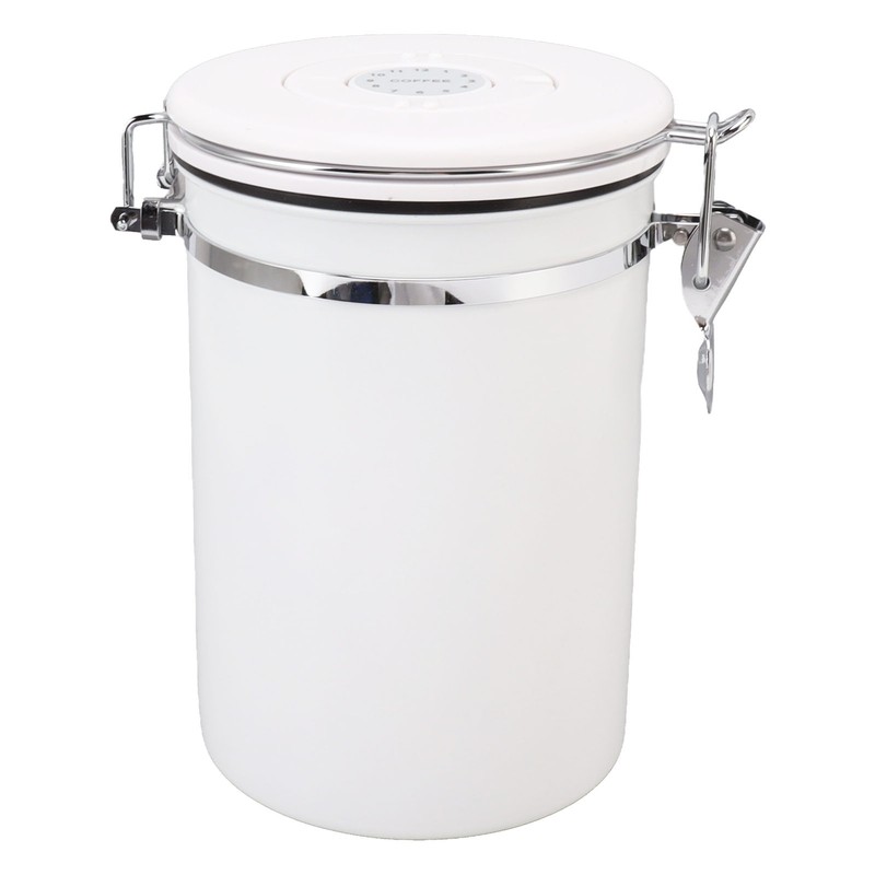Coffee Canister Stainless Steel Good Sealing Food Airtight Storage Container