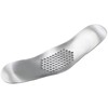 TRHDFW Garlic Rocker Crusher Mincer Press Dishwasher Safe, Stainless Steel