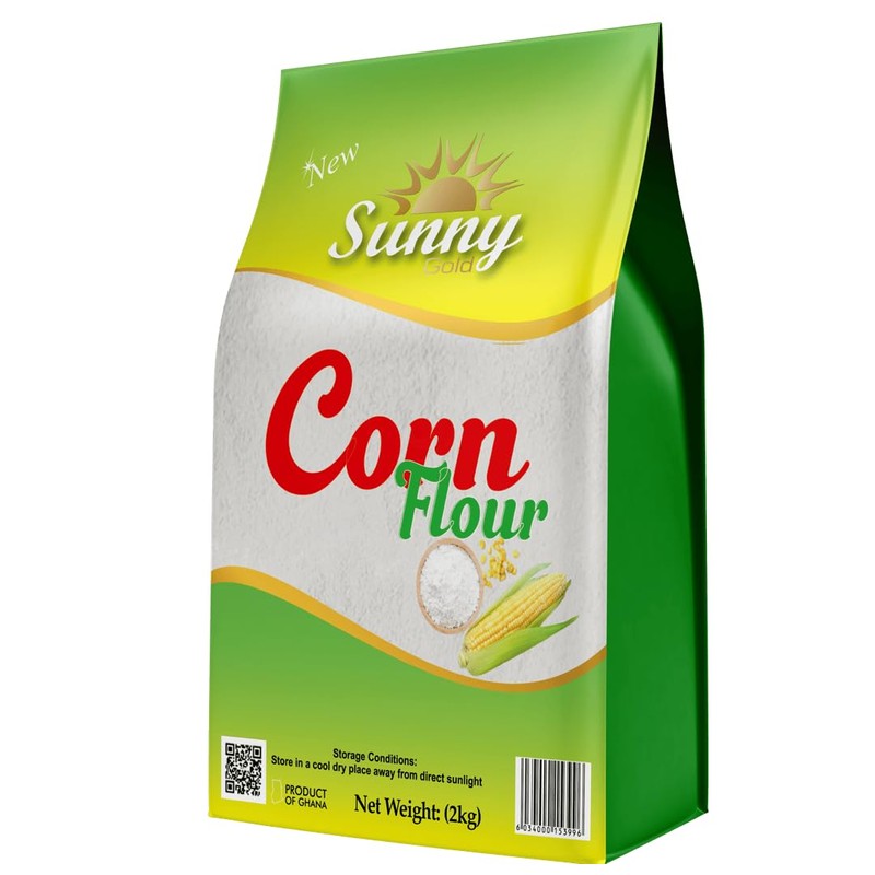 Sunny Gold Corn Flour, 10 Lbs (4.5kg), Baking and Cooking