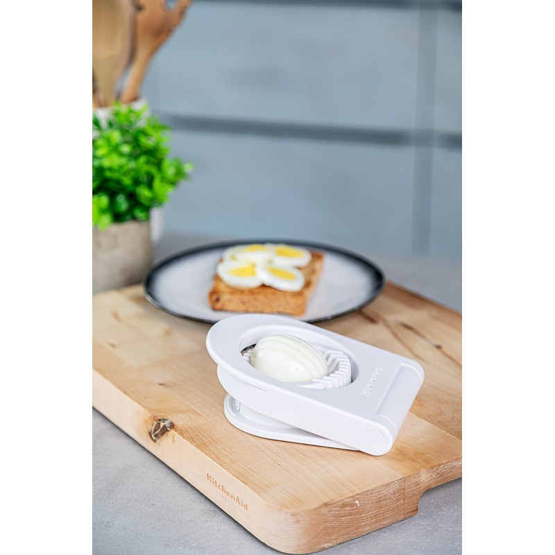 KitchenAid Stainless Steel Egg Slicer - White
