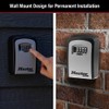 Master Lock Wall Mount Outdoor Lock Box for House Keys,