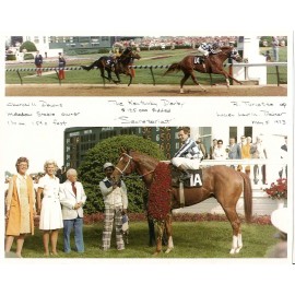 SECRETARIAT 1973 KENTUCKY DERBY WINNER HORSE RACE PHOTO